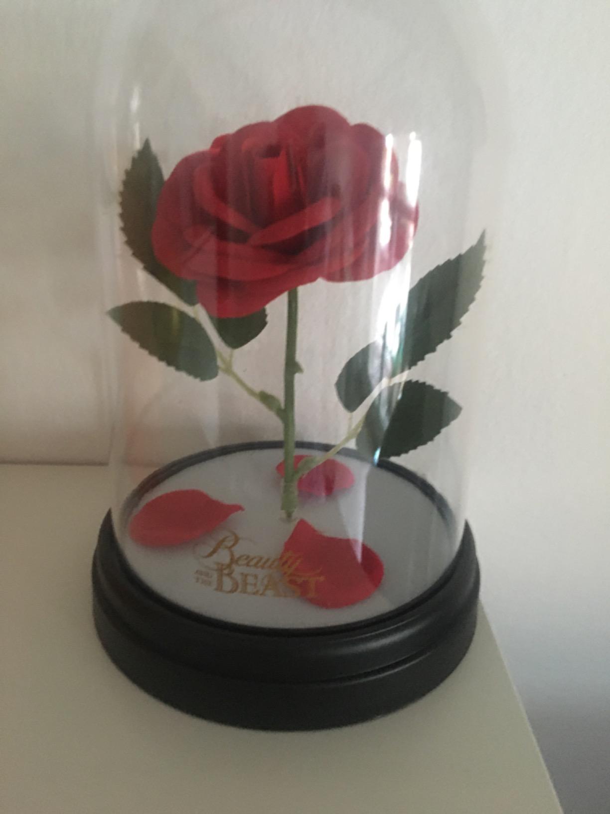 Paladone Disney Rose Lampe Touch USB Batterie Biest