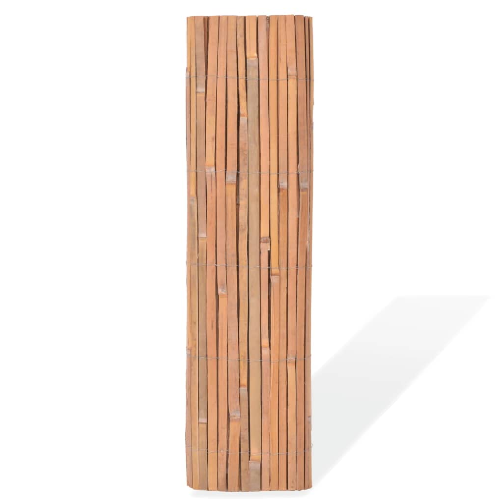 vidaXL Heim & Garten Bambuszaun 100x400 cm Sichtschutz