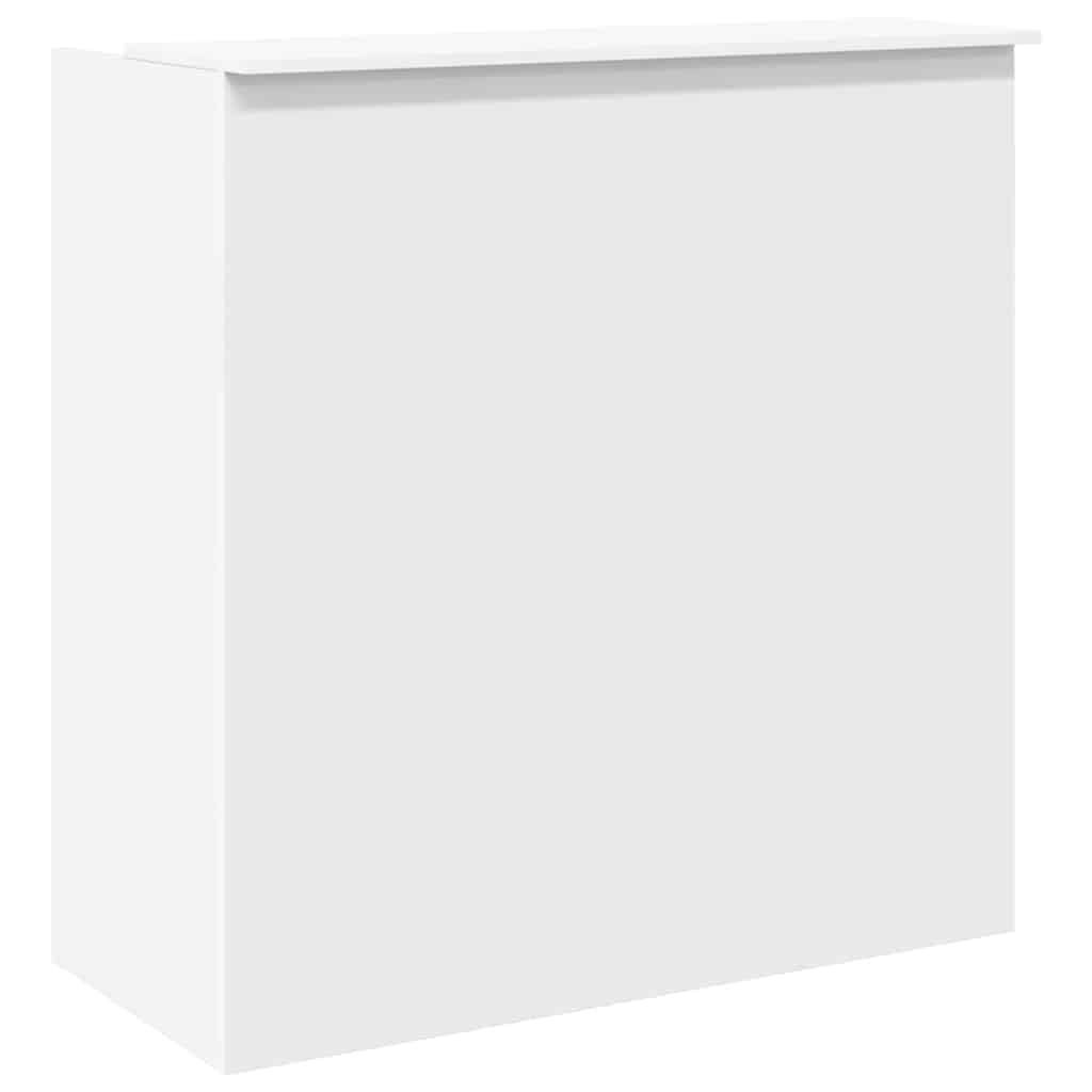 vidaXL Empfangstresen Weiß 100x50x103,5 cm Holzwerkstoff