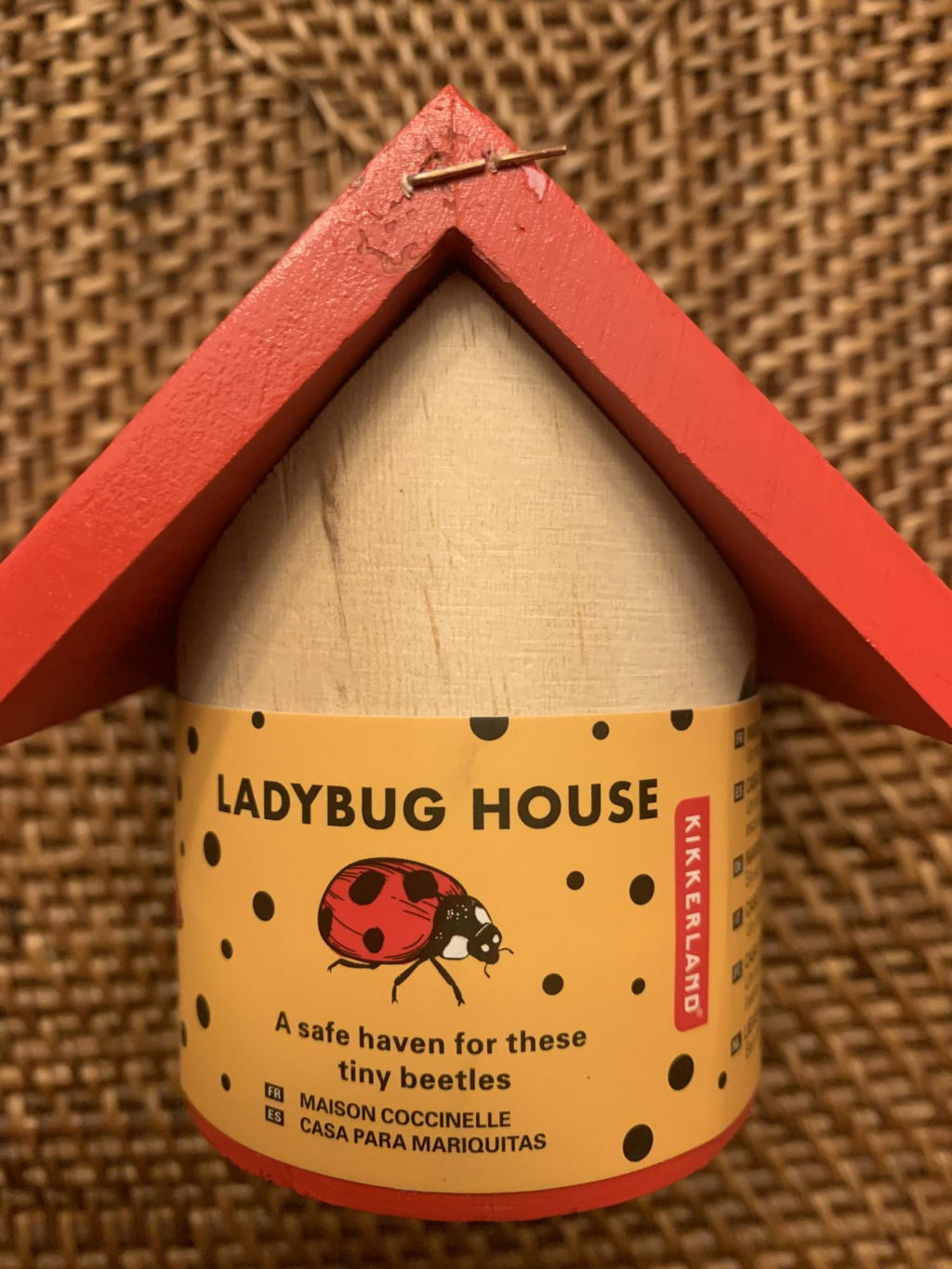 Kikkerland Little Bee House Bienenhaus Holz