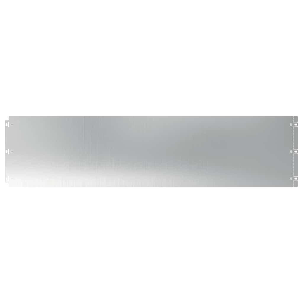vidaXL Rasenkanten 25x103 cm Stahl 20 Stück Verzinkt