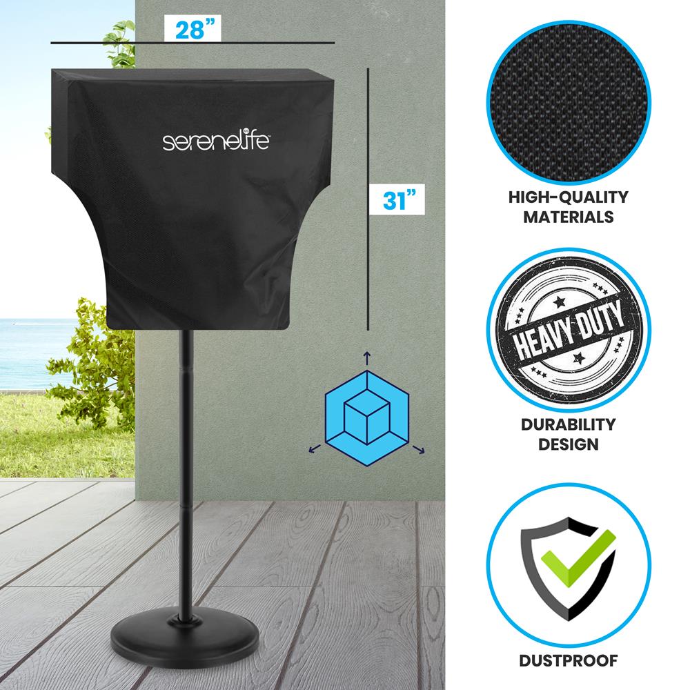 Serenelife Heater Abdeckung wasserdicht UV für Terrassenheizung
