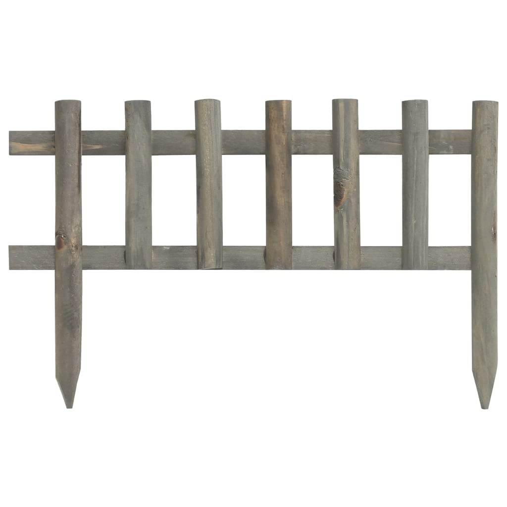 vidaXL Heim & Garten Rasenkante Tannenholz 10x 4,4m 440x29cm
