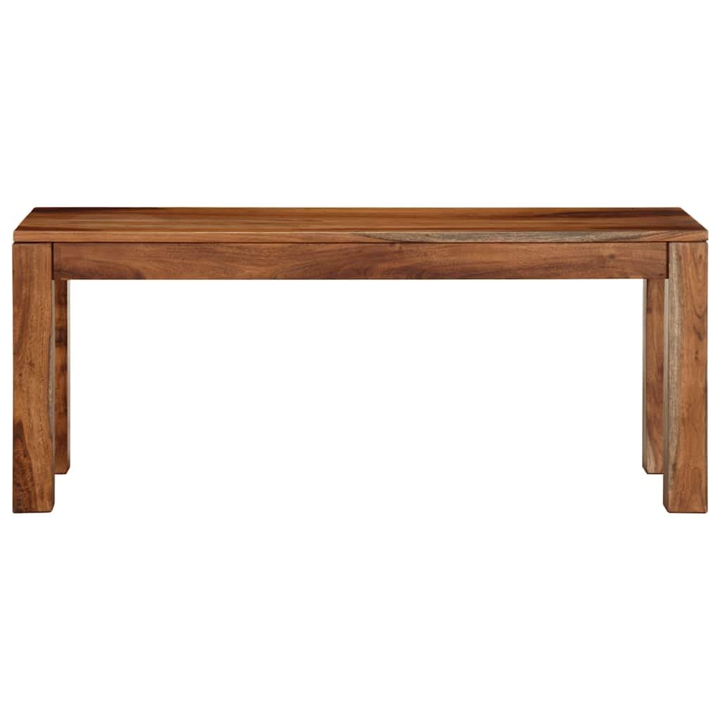 vidaXL Heim & Garten Bank 110 cm Massivholz Akazie