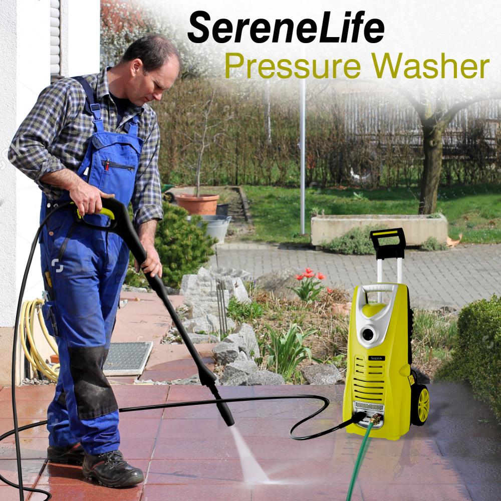 Serenelife Pure Clean Hochdruckreiniger Elektro 1800 PSI