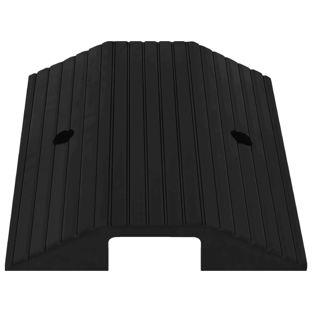 vidaXL Schwellenrampe 49x40x8 cm Rampe Gummi rutschfest