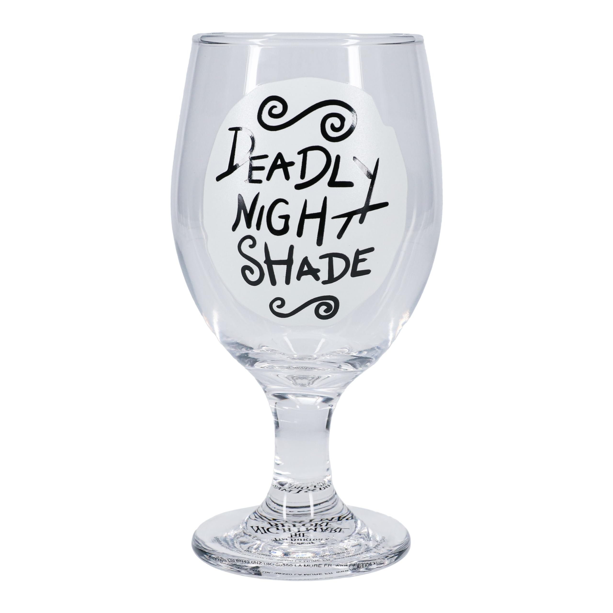 Paladone Nightmare Before Christmas Glas 350 ml leuchtend