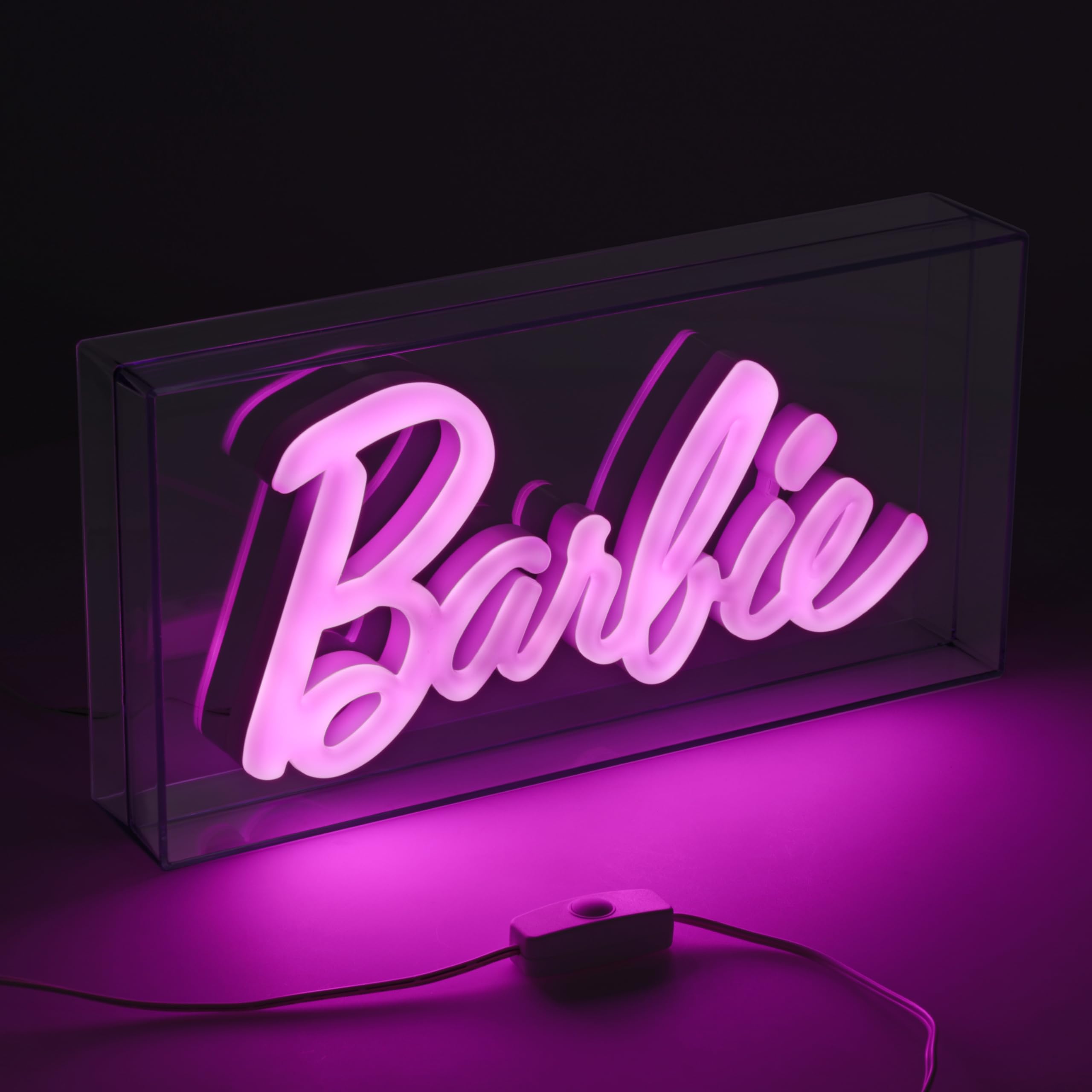 Paladone Lighting Modern Barbie LED-Neonlicht pink 30 cm