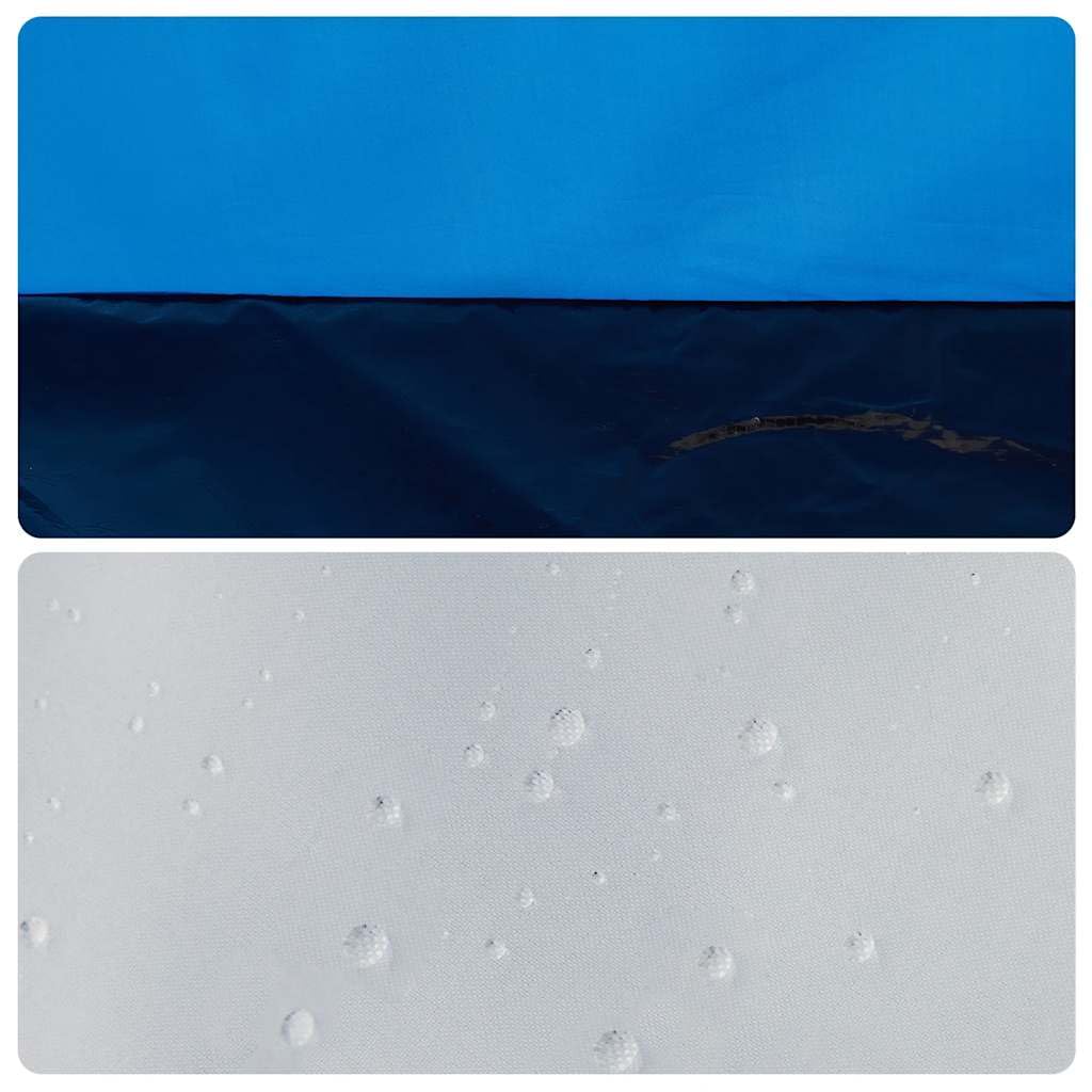 vidaXL Sportartikel Strandzelt 2 Personen Azurblau wasserdicht