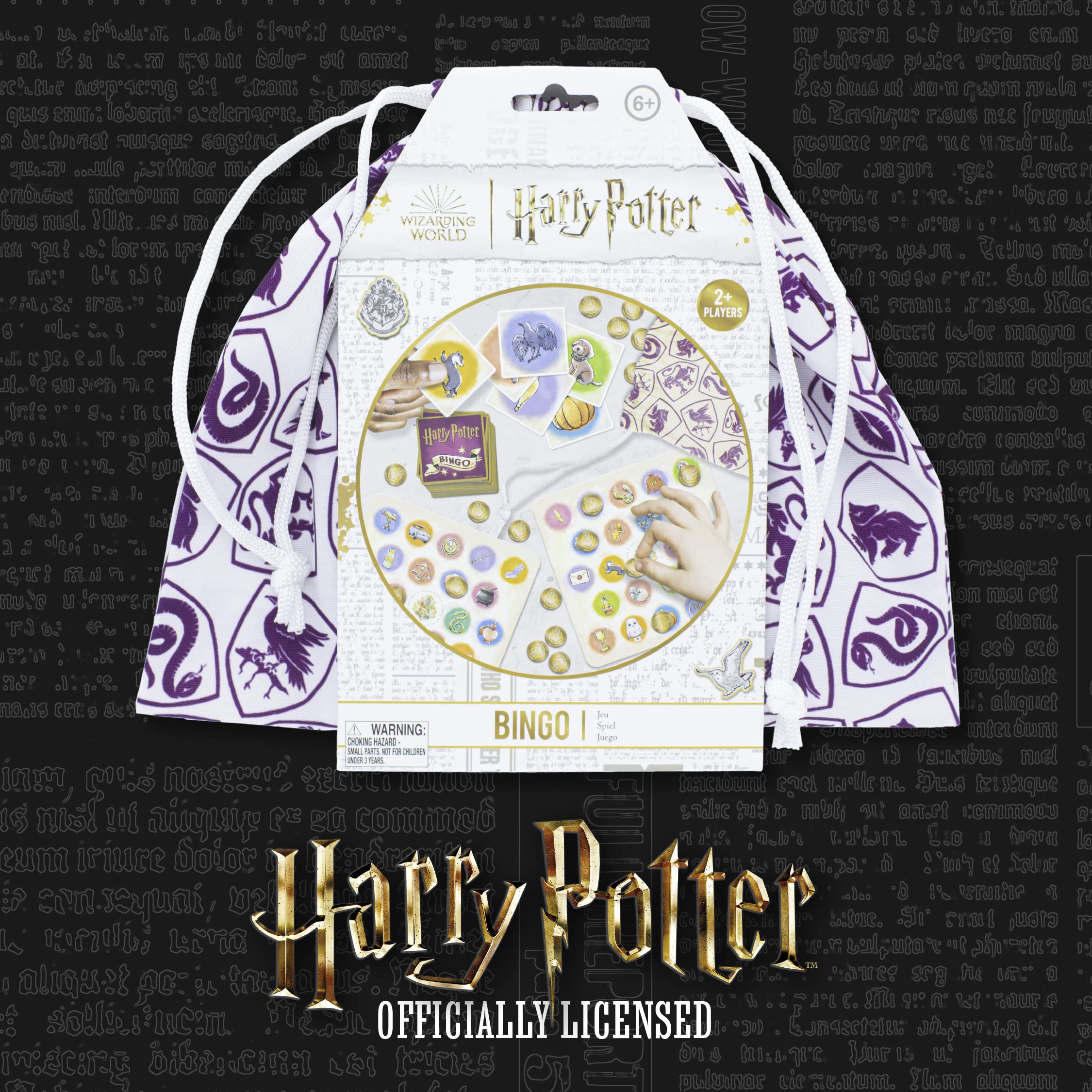 Paladone Harry Potter Bingo Gesellschaftsspiel 6 Spieler