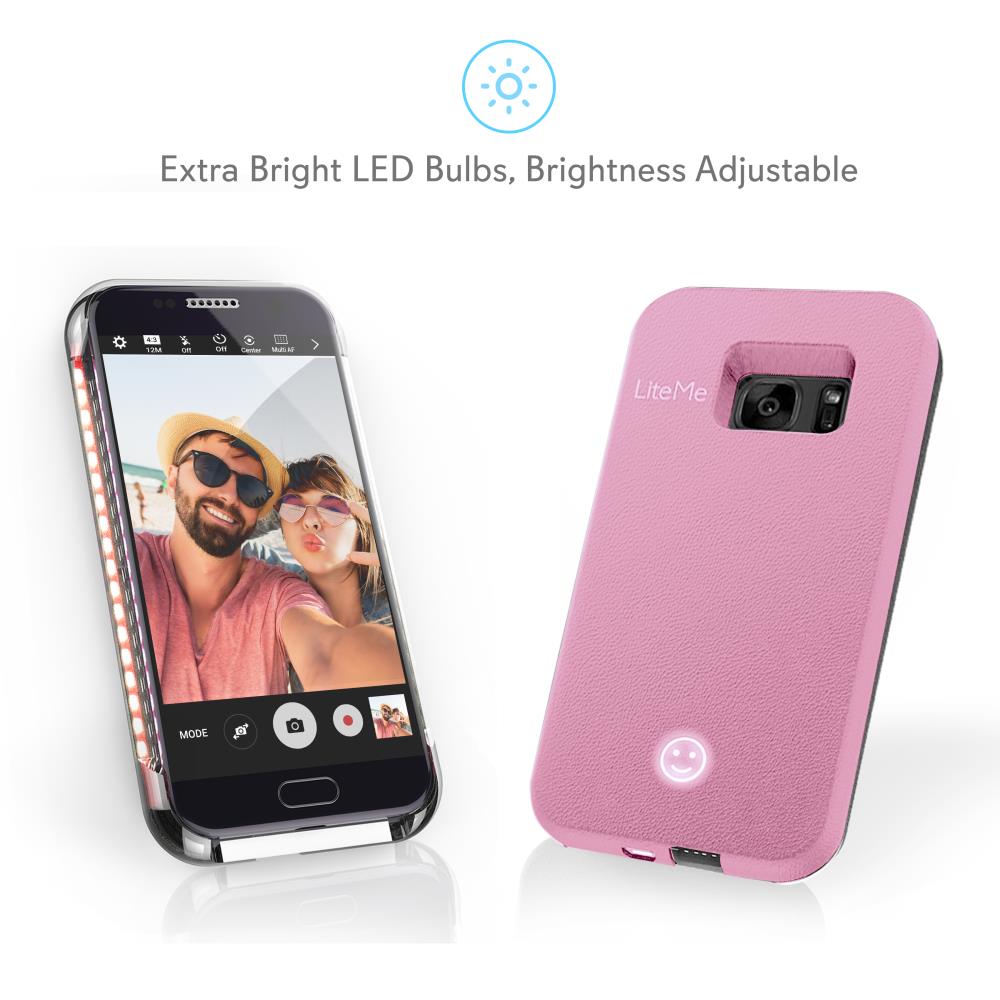 Serenelife Lite-Me Selfie Handyhülle S7 Edge mit Licht