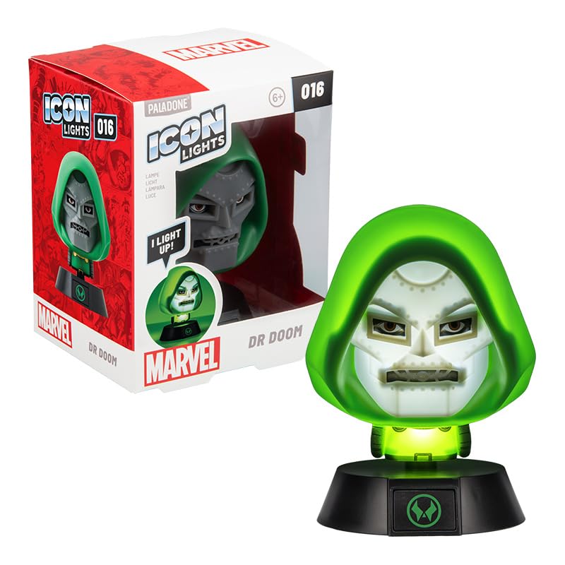Paladone Marvel Dr Doom Icon Light Mini-Lampe 11 cm