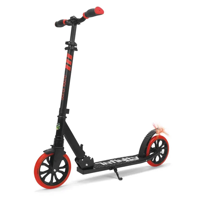 Serenelife Scooters Kick-Scooter Rot Klappbar 8 Zoll