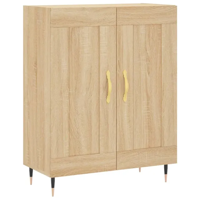 vidaXL Möbel Sideboard Sonoma Eiche 69,5x34x90 cm Schrank