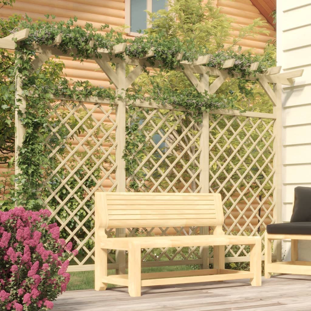 vidaXL Gitterzaun Rankgitter Kiefer Im prägniert 300x50x200cm Pergola
