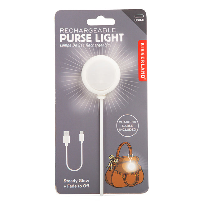 Kikkerland Home Taschenlampe wiederaufladbar Handtaschenlicht
