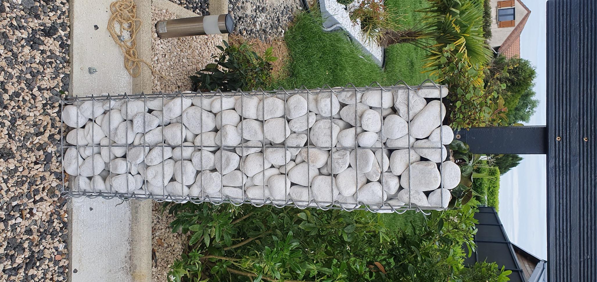 vidaXL Heim & Garten Gabione 25x25x50 cm Steinkorb 3er Set verzinkt