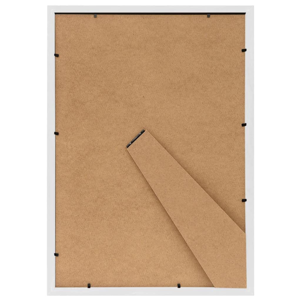 vidaXL Heim & Garten Bilderrahmen 3er-Set weiß 15x21 cm MDF
