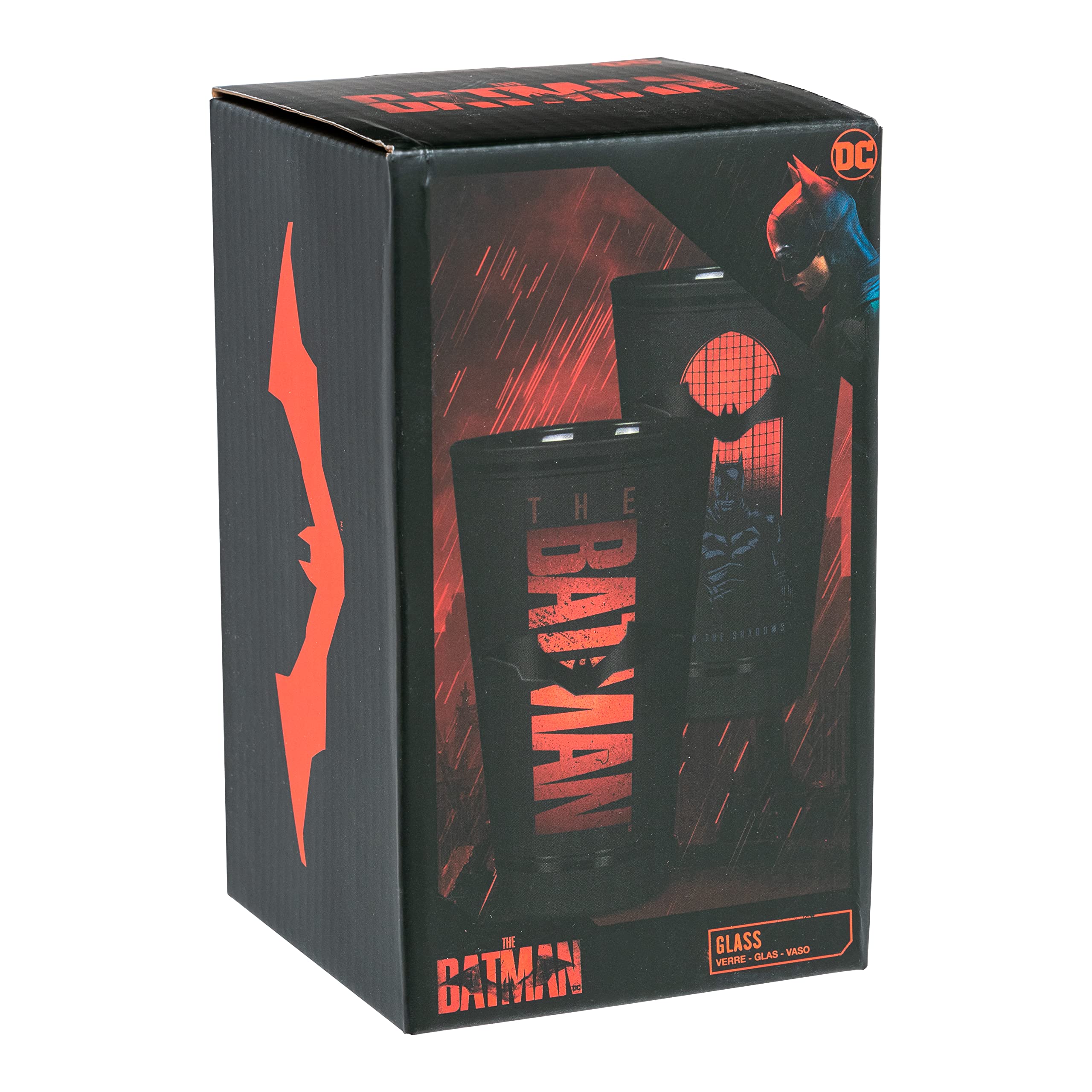 Paladone Batman Glas 400ml The Batman Trinkglas