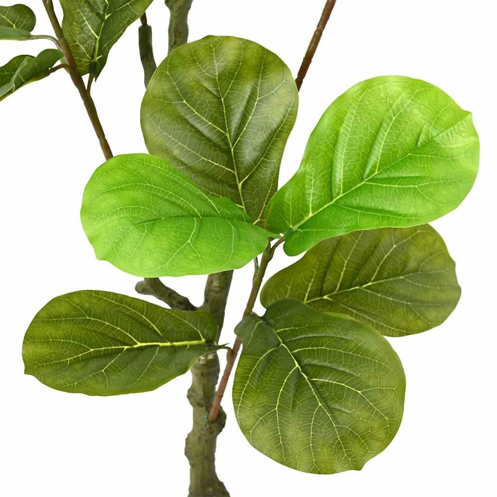 vidaXL Heim & Garten Ficusbaum künstlich 125 cm grün 30 Blätter