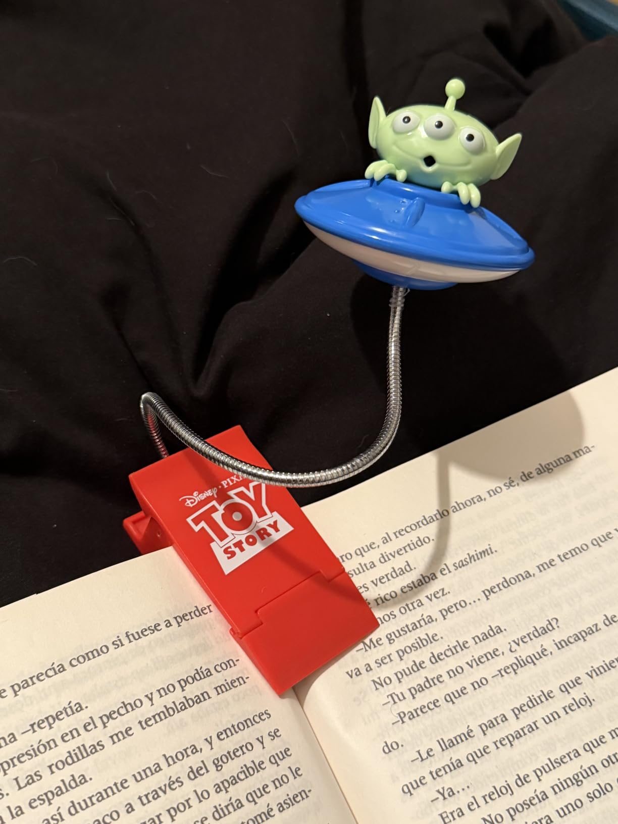 Paladone Toy Story Alien Buchleuchte Leselampe Clip