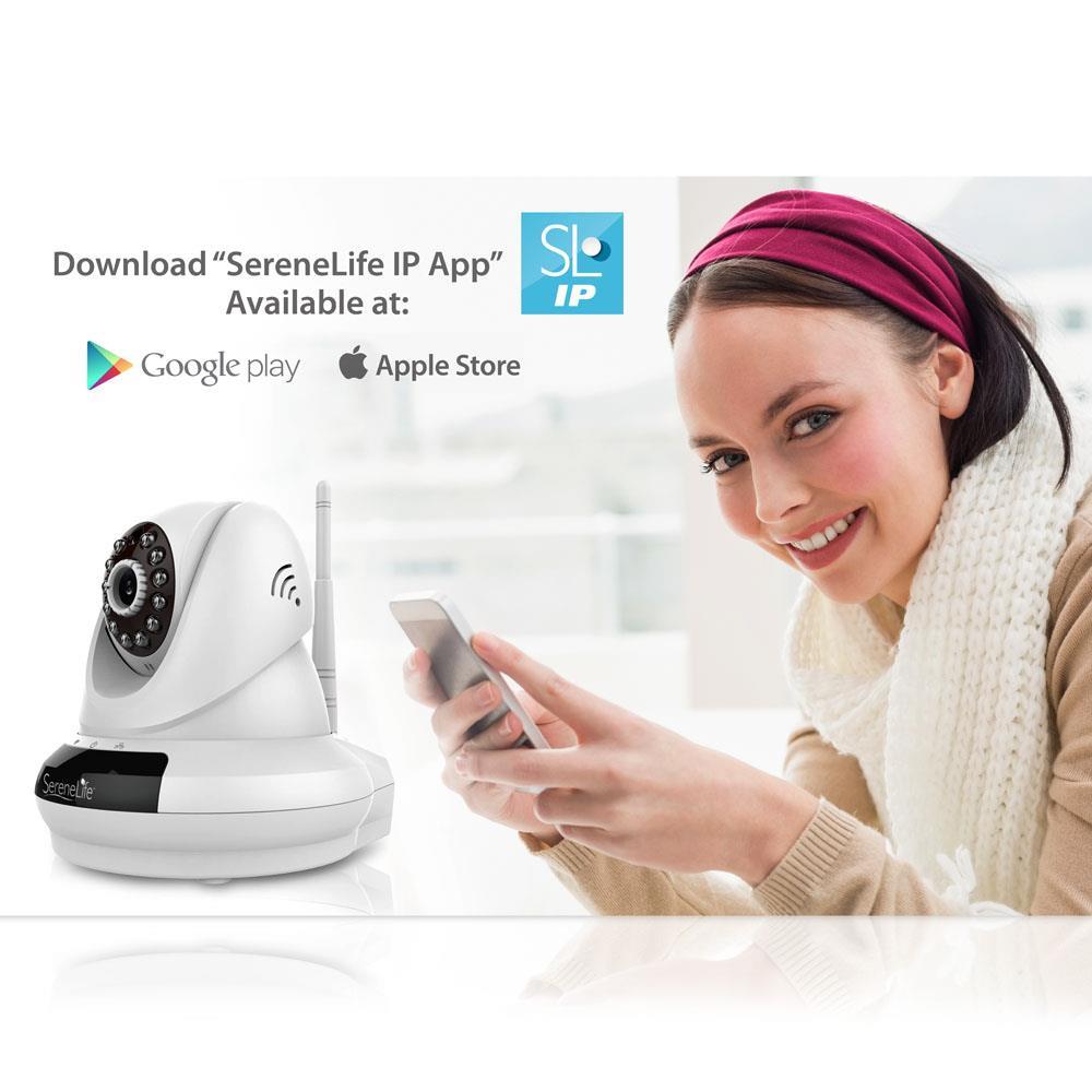 Serenelife Kameras IP Kamera WLAN 720p PTZ mit Nachtsicht