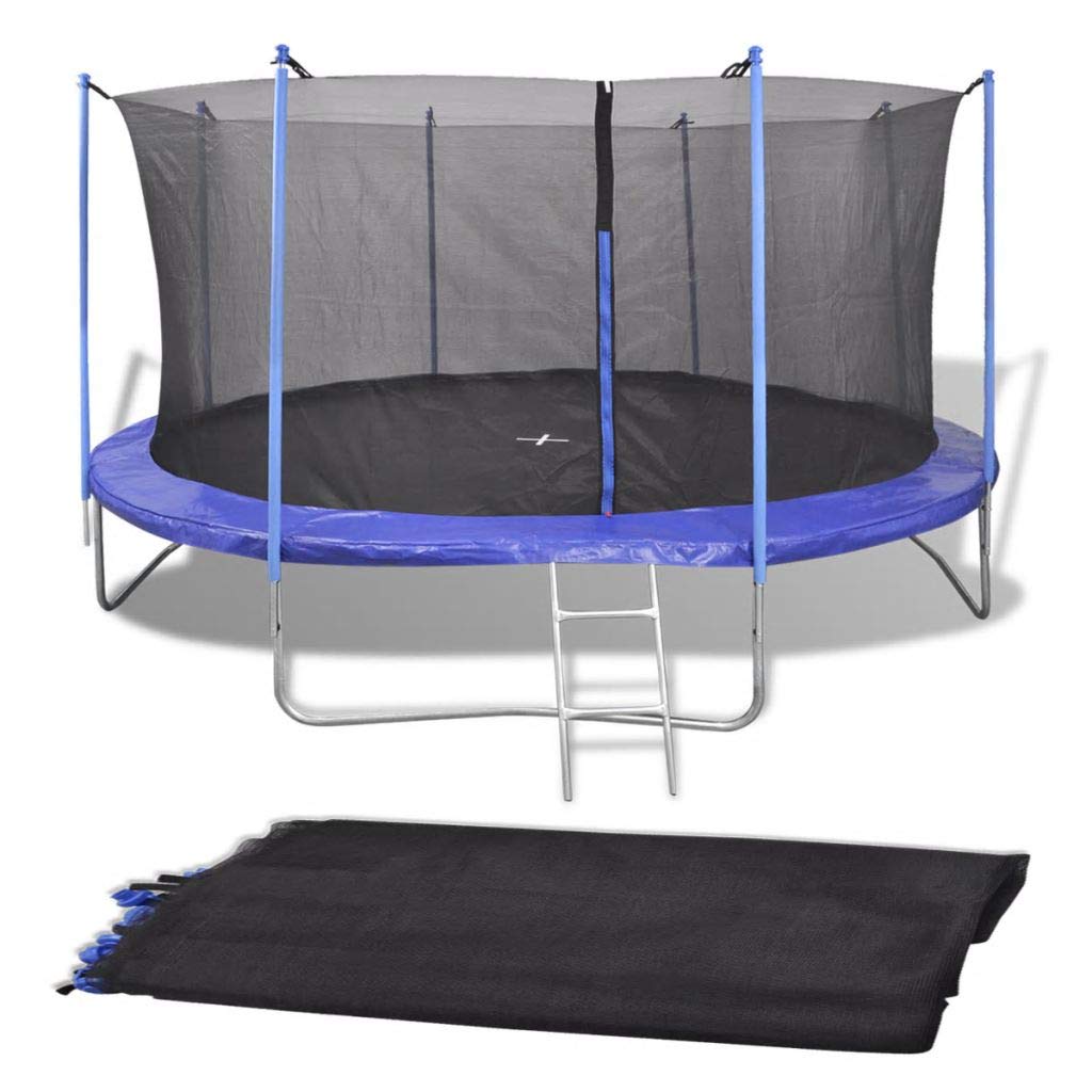 vidaXL Sicherheitsnetz für 3,05 m Runde Trampoline Ersatznetz