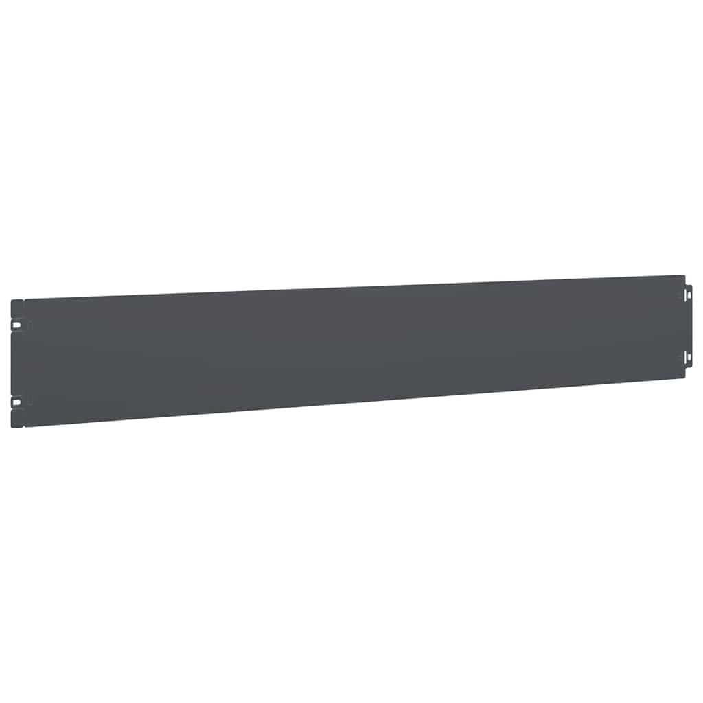 vidaXL Heim & Garten Rasenkanten 50Stk Anthrazit 15x103cm