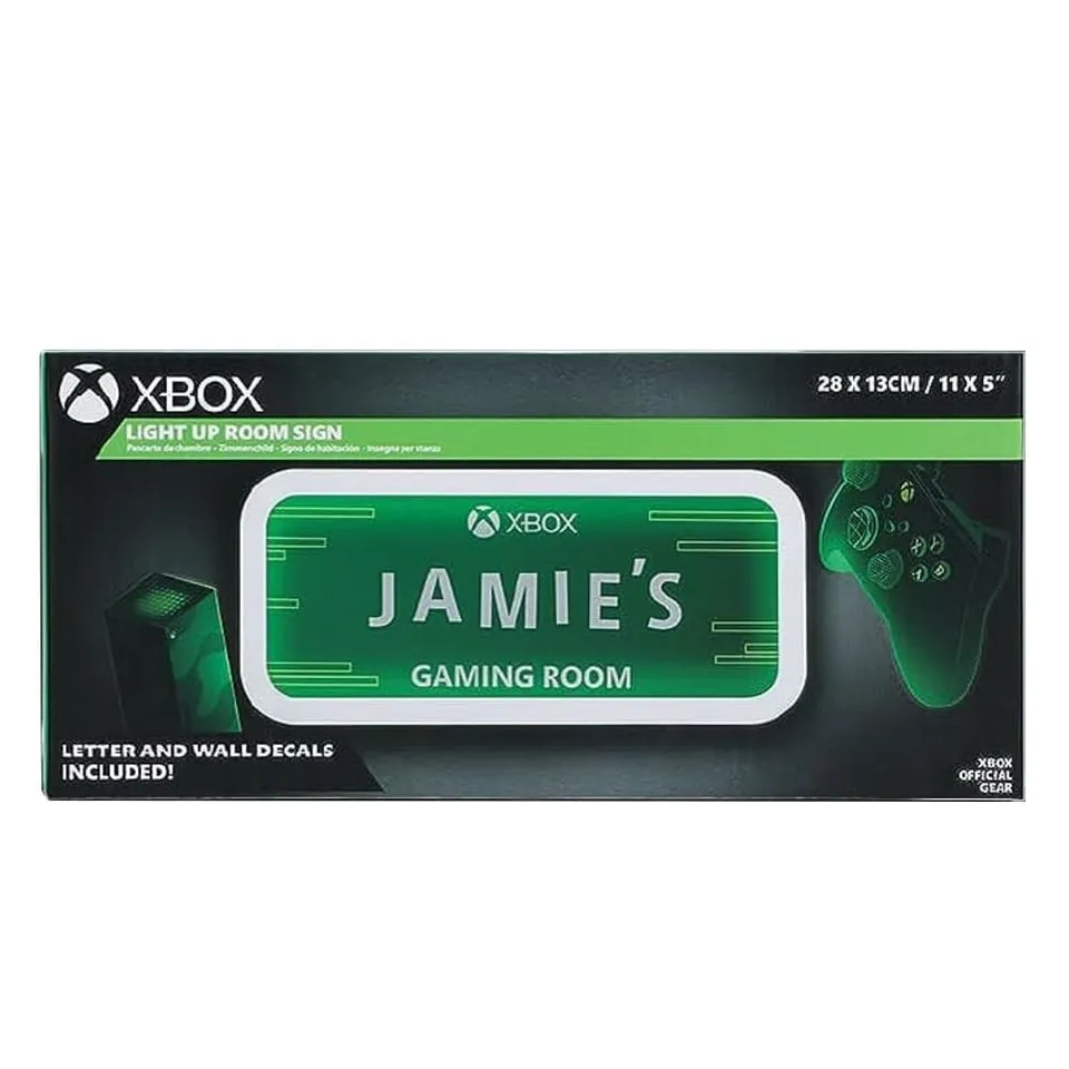 Paladone Lighting Xbox Zimmerschild LED 28 cm Batterie
