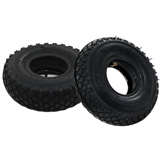 vidaXL Reifen 3,00-4 260x85 Sackkarre 2 Reifen 2 Schläuche