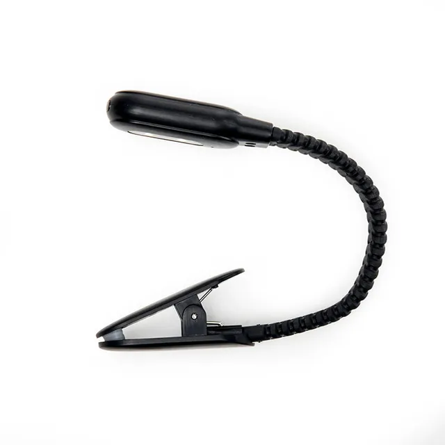 Kikkerland Booklight Leselampe USB Schwarz mit 2 Stufen