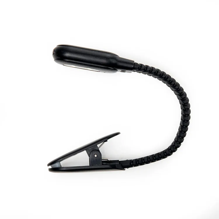 Kikkerland Booklight Leselampe USB Schwarz mit 2 Stufen