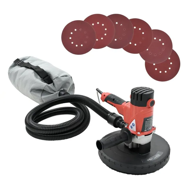 vidaXL Trockenbau-Schleifmaschine 1200 W mit Vakuum