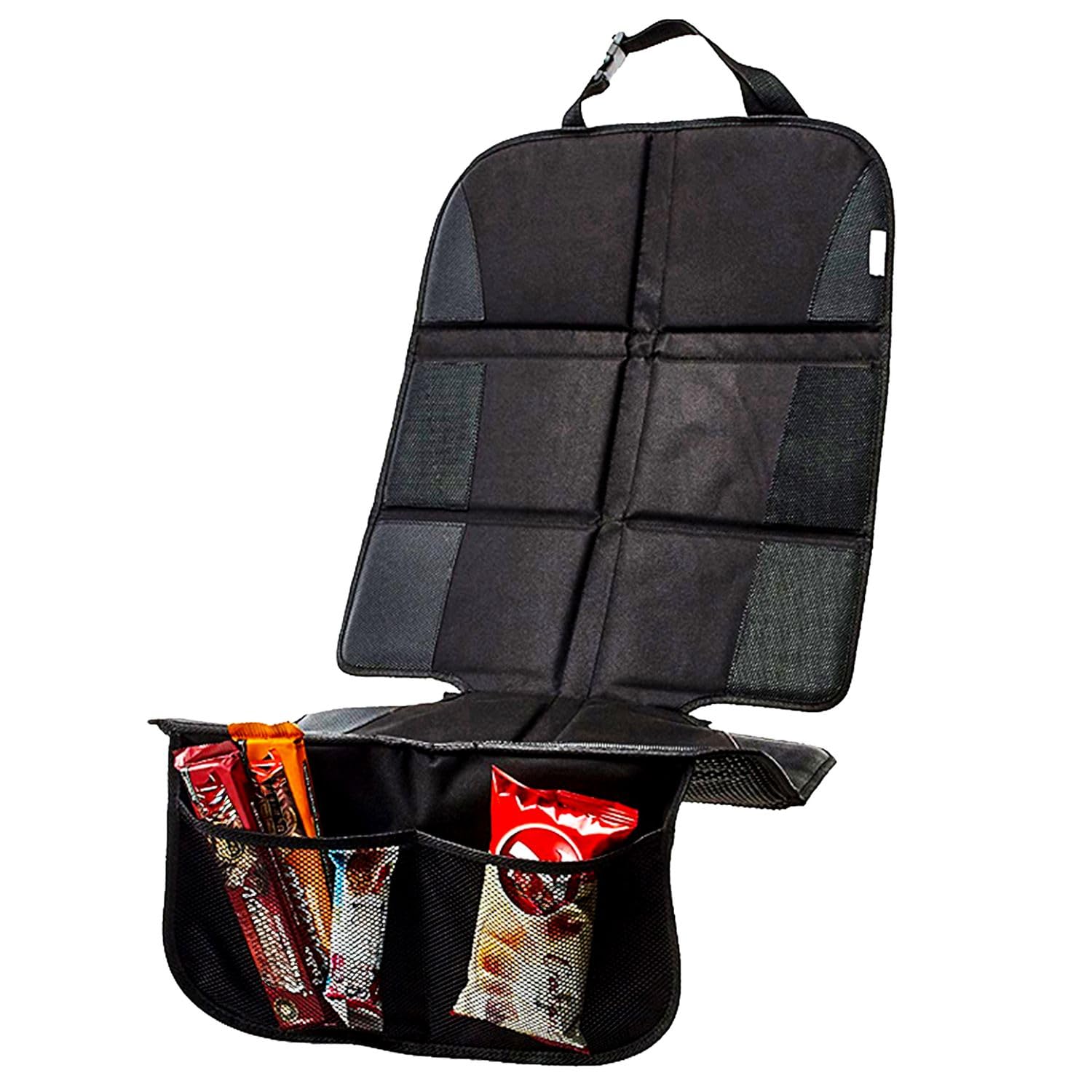 Intirilife Sitzauflage Auto Schwarz 120,6cm wasserabweisend