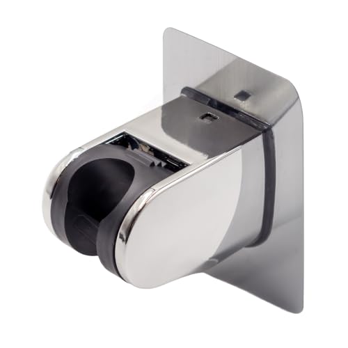 Intirilife Handbrause Halterung Chrom ohne Bohren verstellbar