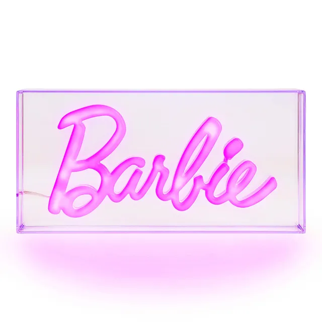 Paladone Lighting Modern Barbie LED-Neonlicht pink 30 cm