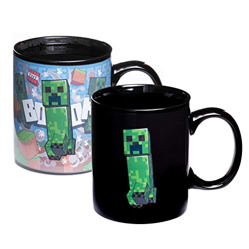 Paladone Minecraft Creeper Thermoeffekt-Tasse 295 ml