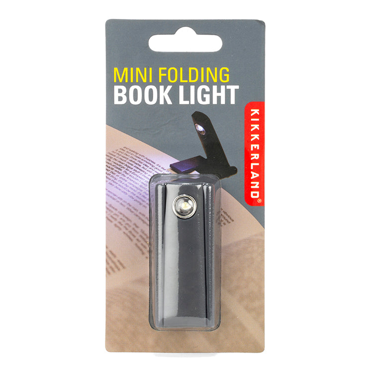 Kikkerland Mini Folding Booklight Leselampe faltbar Taschenformat