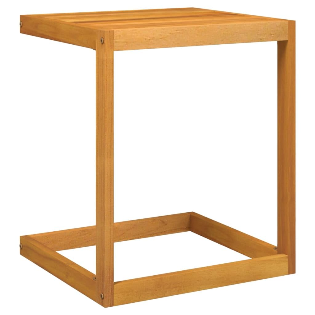 vidaXL Heim & Garten C-Tisch Akazie 42x40x50 cm Beistelltisch