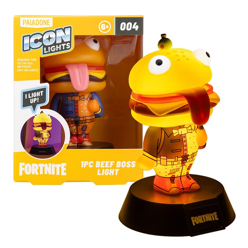 Paladone Lighting Fortnite Beef Boss Icon Light 12cm Batterie