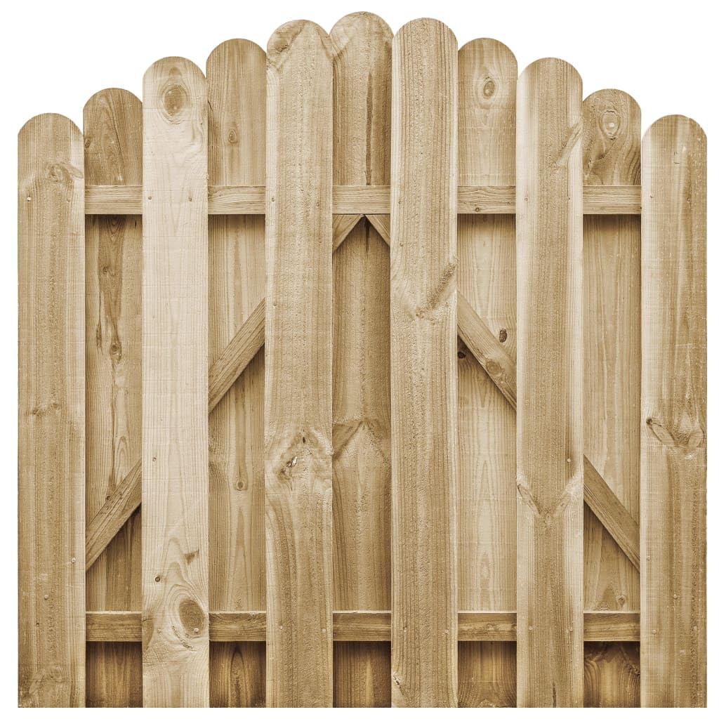 vidaXL Gartentor 100x150 cm Holztor Kiefer Imprägniert