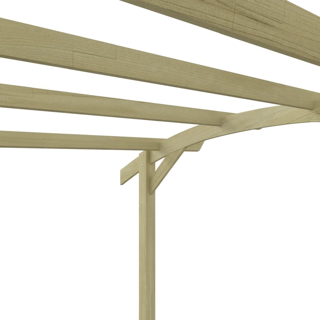 vidaXL Garten-Pergola Kiefernholz imprägniert 180x197x210 cm
