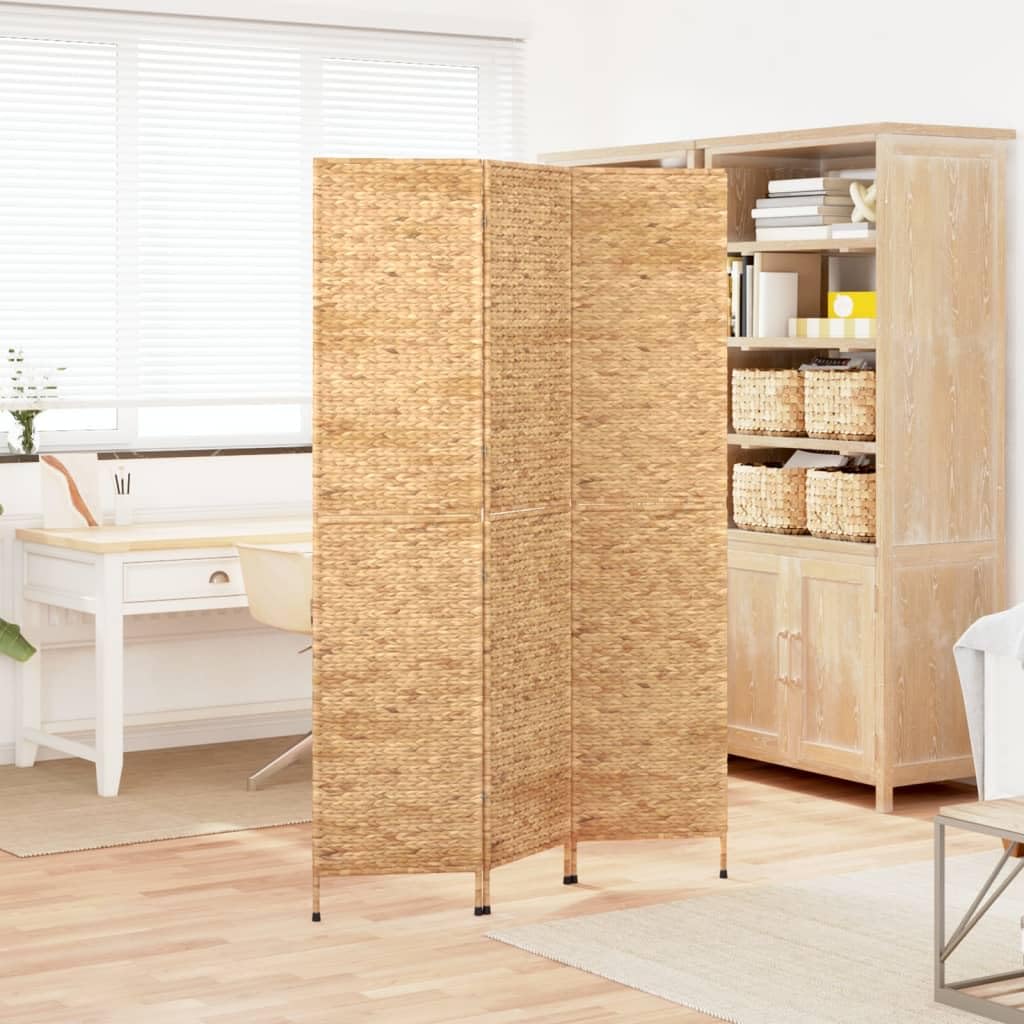 vidaXL Paravent Wasserhyazinthe 122x180 cm 3-tlg.