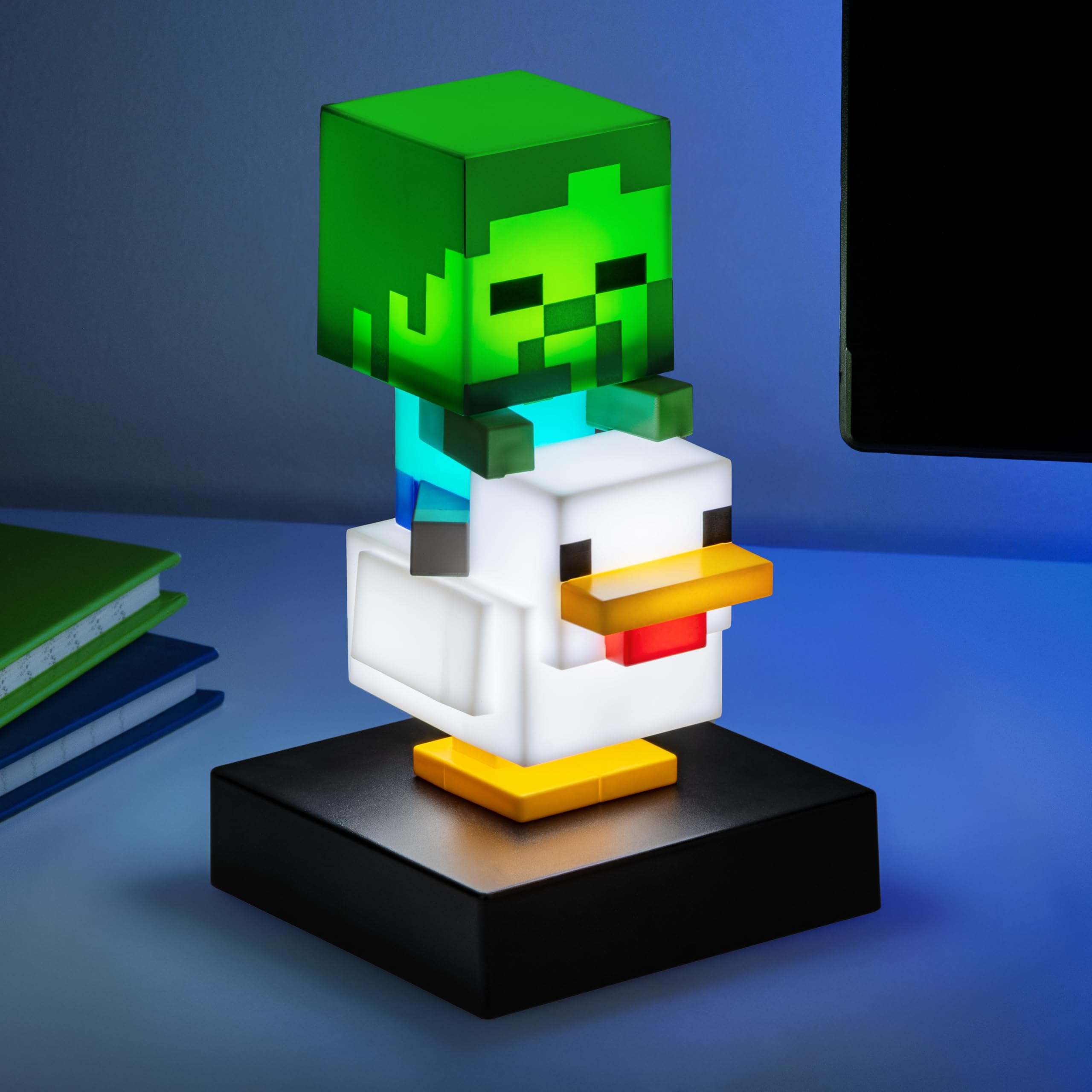 Paladone Minecraft Chicken Jockey Icon Light 12 cm Figur