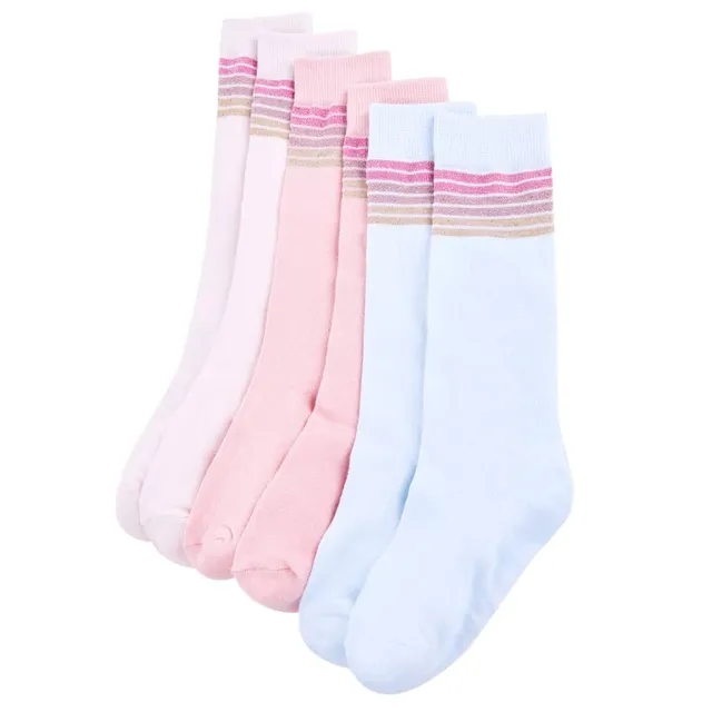 vidaXL Baby & Kleinkind Kindersocken 23-26 Streifen Baumwolle