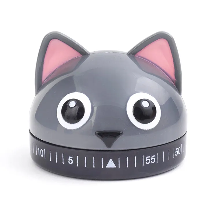 Kikkerland Kitchen Timer Katze mechanisch 60 Min