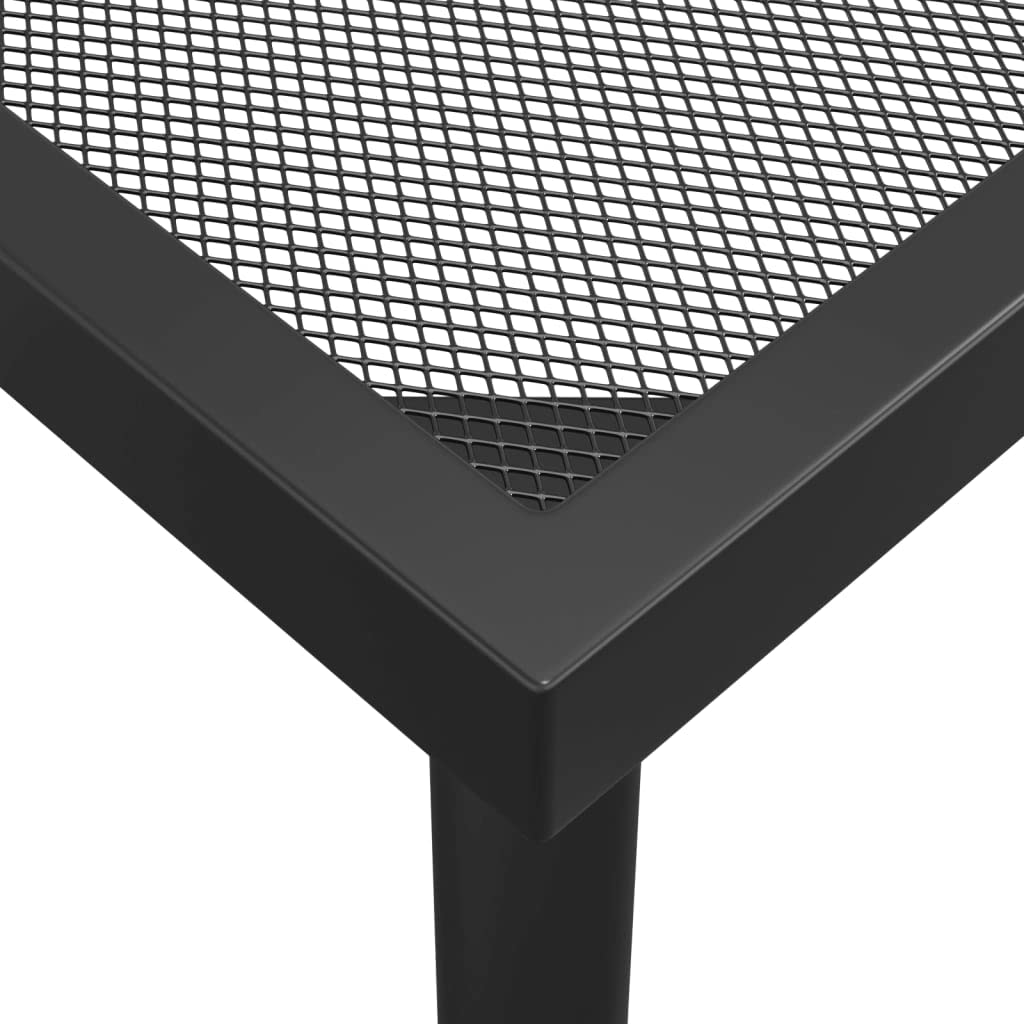 vidaXL Garten Essgruppe 5-tlg klappbar Sitzgruppe anthrazit Metall
