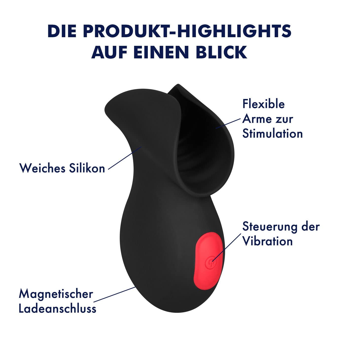 EIS Masturbator Muschelform 10,5 cm wasserdicht