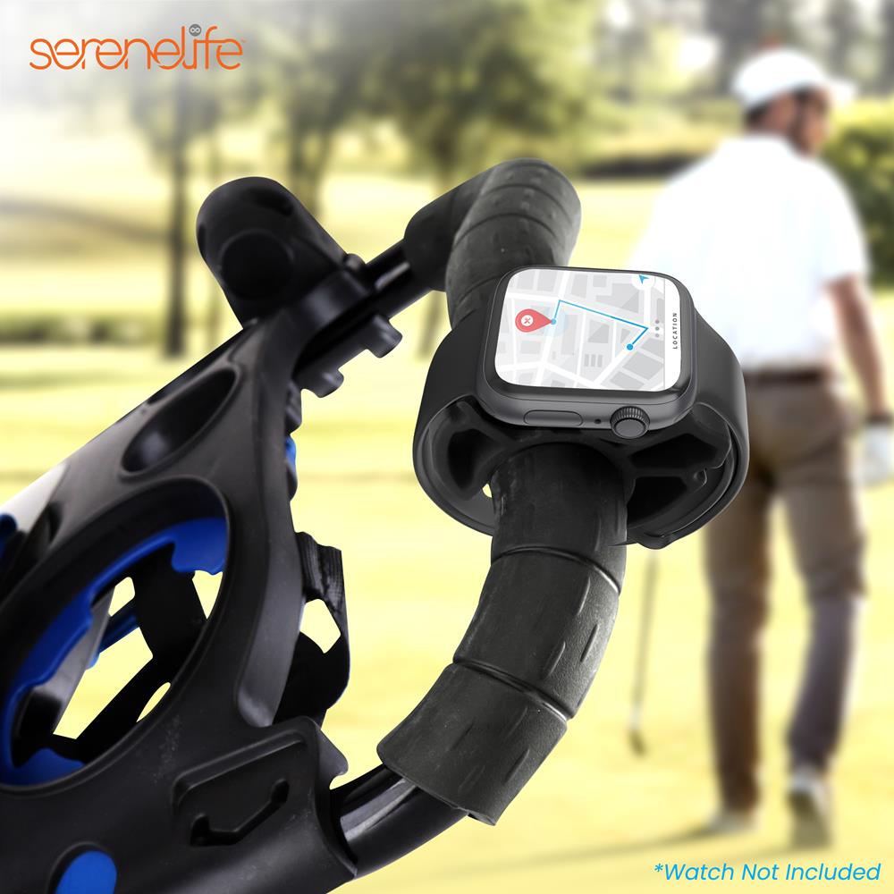 Serenelife Camping Uhrenhalter Golf Silikon Universal Schwarz