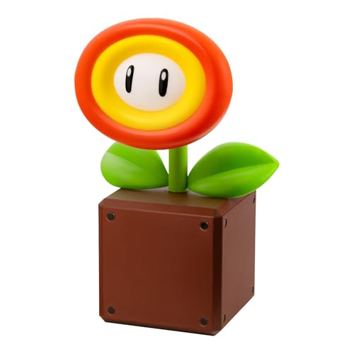 Paladone Super Mario Feuerblumen LED Lampe USB 3 Stufen